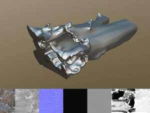 toter Baum 3D Modell