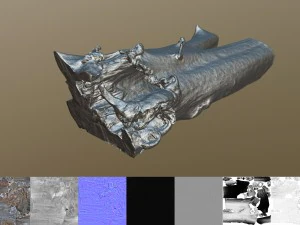 toter Baum 3D Modell