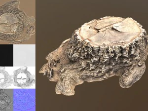 stump 3D Model