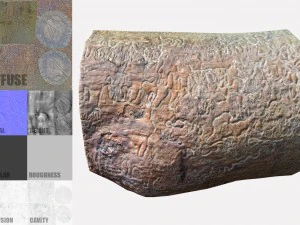 tronco d'albero Modello 3D