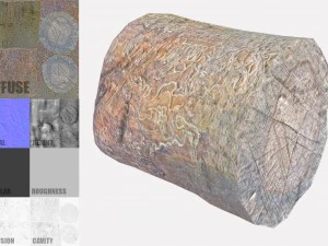 tronco d'albero Modello 3D