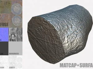 tronco d'albero Modello 3D