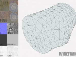 tronco d'albero Modello 3D