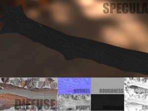 dead tree 3D Модель