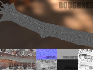 dead tree 3D Модель