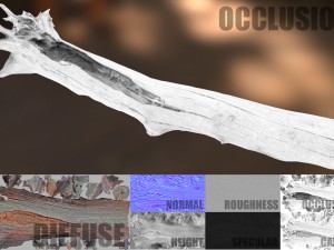 dead tree 3D Модель