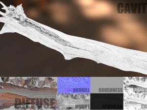 dead tree 3D Модель