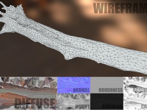 dead tree 3D Модель