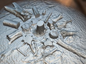 forest elements 3D 模型