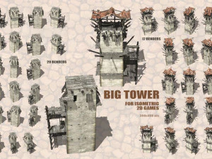 big towers CG Textures