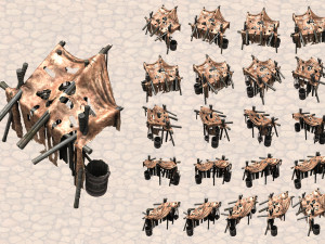 isometric ancient city pack CG टेक्स्चर्स
