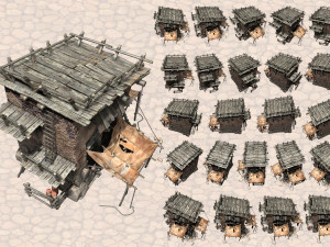 isometric ancient city pack CG टेक्स्चर्स