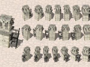 isometric ancient city pack CG टेक्स्चर्स
