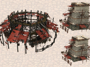 isometric ancient city pack CG टेक्स्चर्स