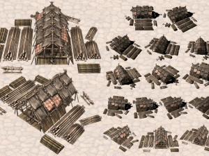 isometric ancient city pack CG टेक्स्चर्स