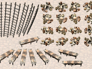 isometric ancient city pack CG टेक्स्चर्स