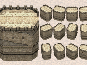 isometric ancient city pack CG टेक्स्चर्स