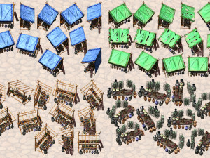 isometric ancient city pack CG टेक्स्चर्स