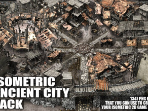 isometric ancient city pack CG टेक्स्चर्स