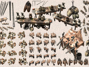 isometric ancient city pack CG टेक्स्चर्स