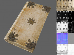 book Modello 3D
