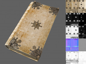 book 3D Model