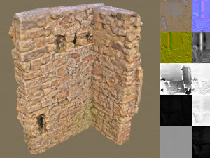 duvar k&ouml;şesi 2 3D Model