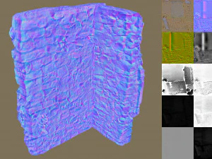 duvar k&ouml;şesi 2 3D Model