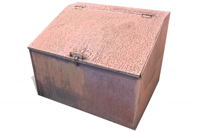 street metal box Modèle 3D .c4d .max .obj .3ds .fbx .stl .blend 