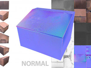 street metal box 3D Model