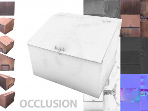 street metal box Modèle 3D