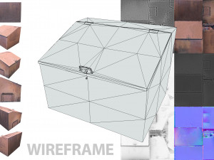 street metal box Modèle 3D