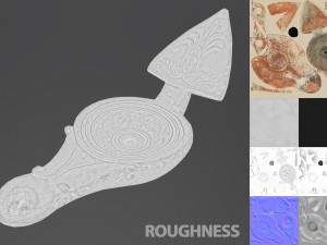 ancient roman lamp 3D Model