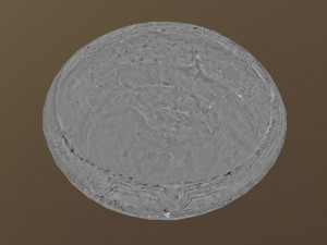 photorealistic bawl 3D मॉडल