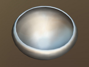 photorealistic bawl 3D मॉडल