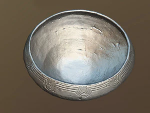 photorealistic bawl 3D Model
