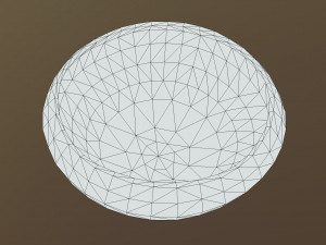 photorealistic bawl 3D मॉडल