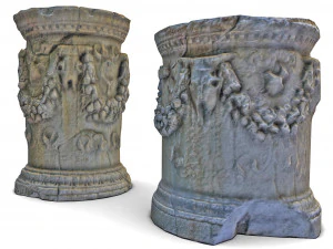 photorealistic roman greek column base 3D Model