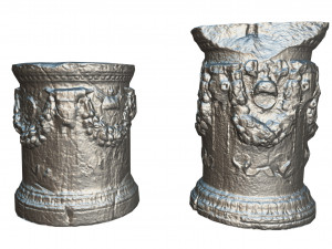 photorealistic roman greek column base 3D मॉडल