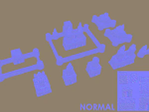 sand castle 3D Model