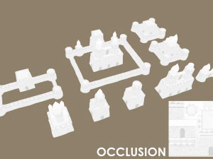 sand castle 3D Model