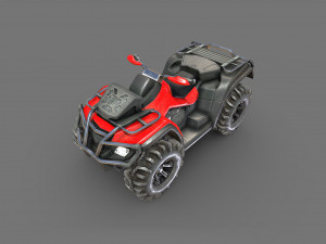 Atv offroad bike Modello 3D