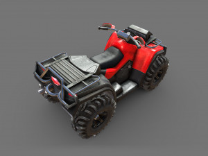 Atv offroad bike Modello 3D