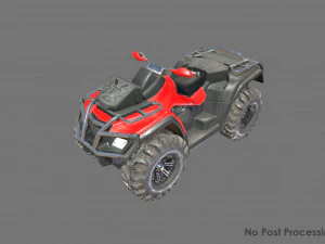 Atv offroad bike 3D Model