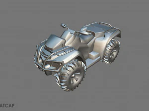 Atv offroad bike 3D Model