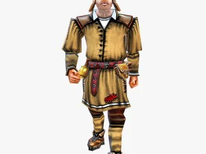 villager 3D Model