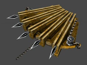 arrow shooting trap 3D Model