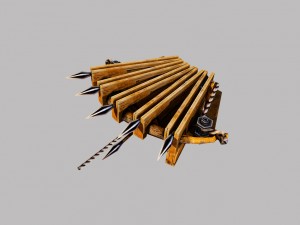 arrow shooting trap 3D Model