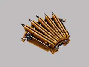 arrow shooting trap 3D Model