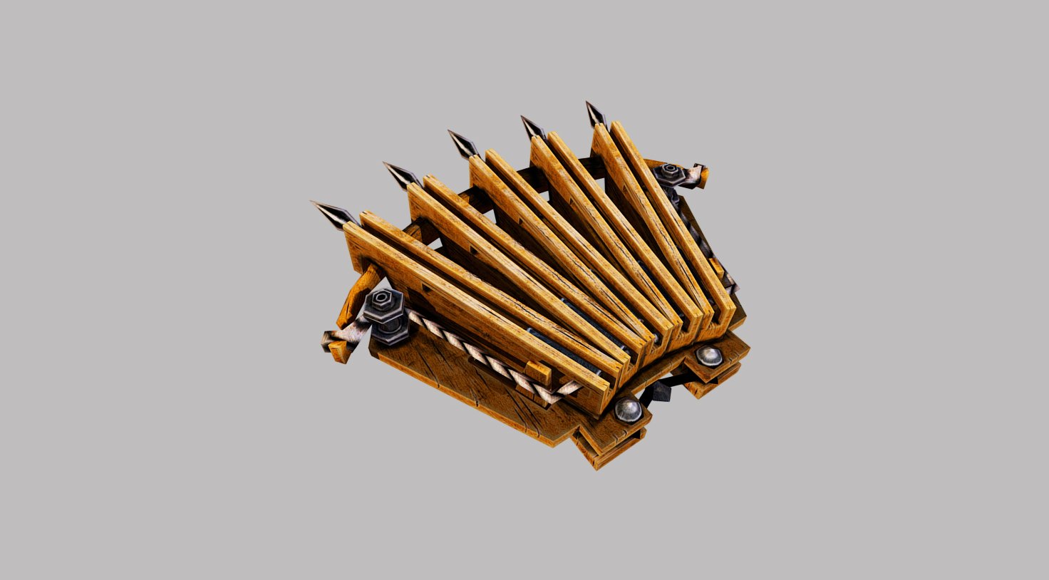 Трап 3д. Fire Trap 3d model